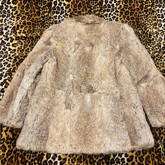 Vintage Rabbit Fur Coat - Picture 2 of 8